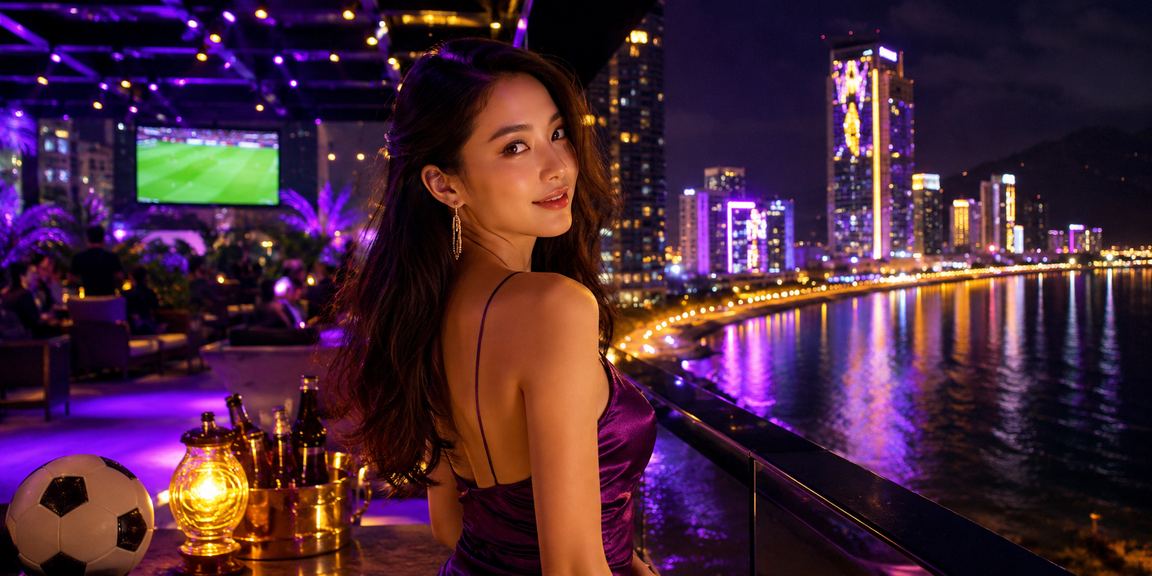 Người dùng tại bãi biển Đà Nẵng tra cứu chính sách bảo mật dbet trên điện thoại