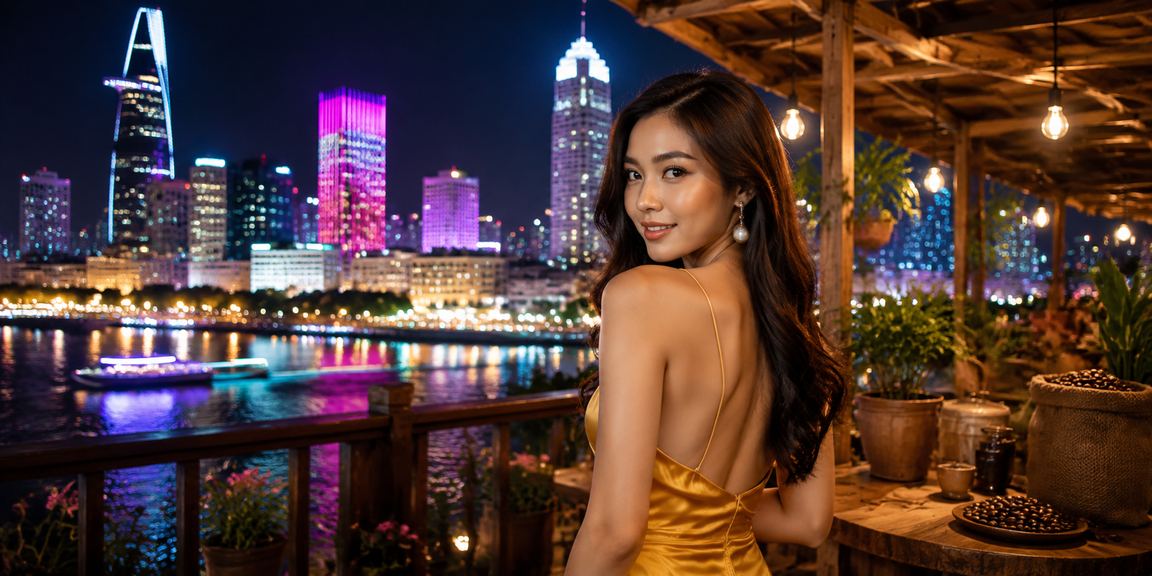Người dùng tại TP.HCM xem kèo thể thao trên điện thoại bên tách cà phê buổi sáng