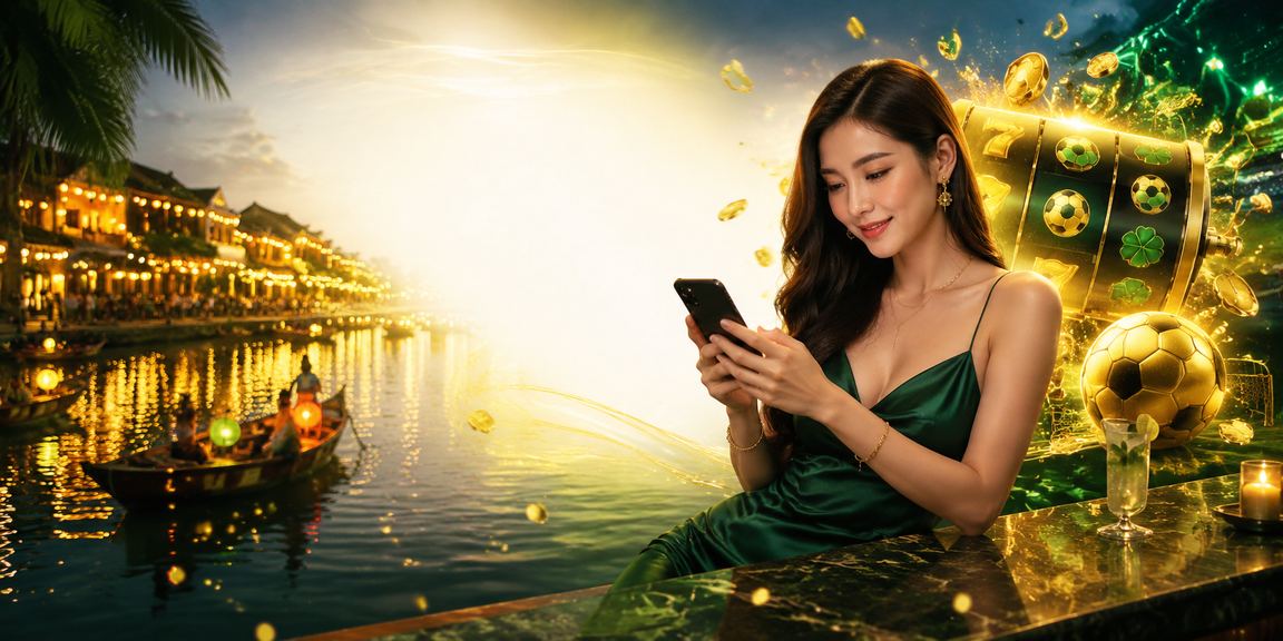 Người chơi tham gia slot game tại Hội An với thái độ thoải mái và có kiểm soát